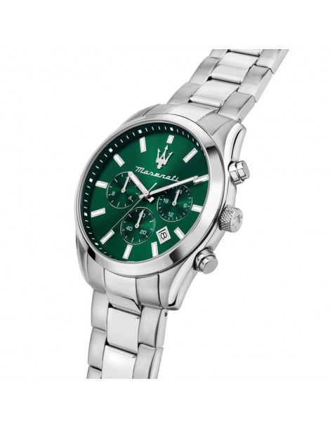 reloj hombre verde maserati crono