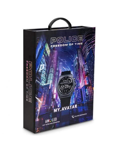 caja smartwatch police