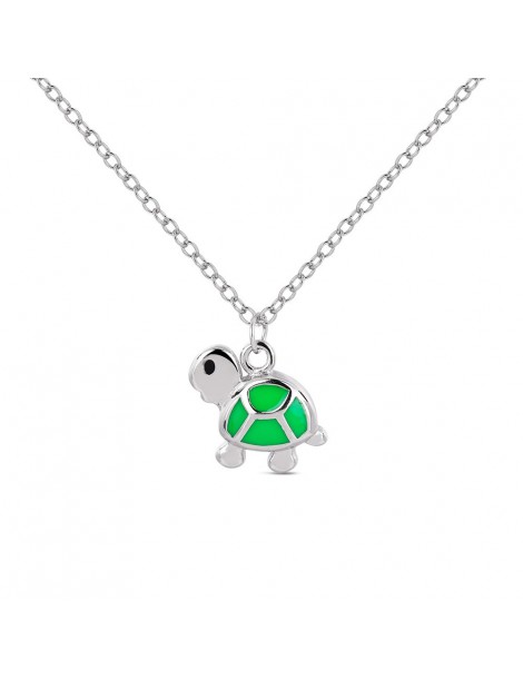 collar tortuga niña promojoya plata