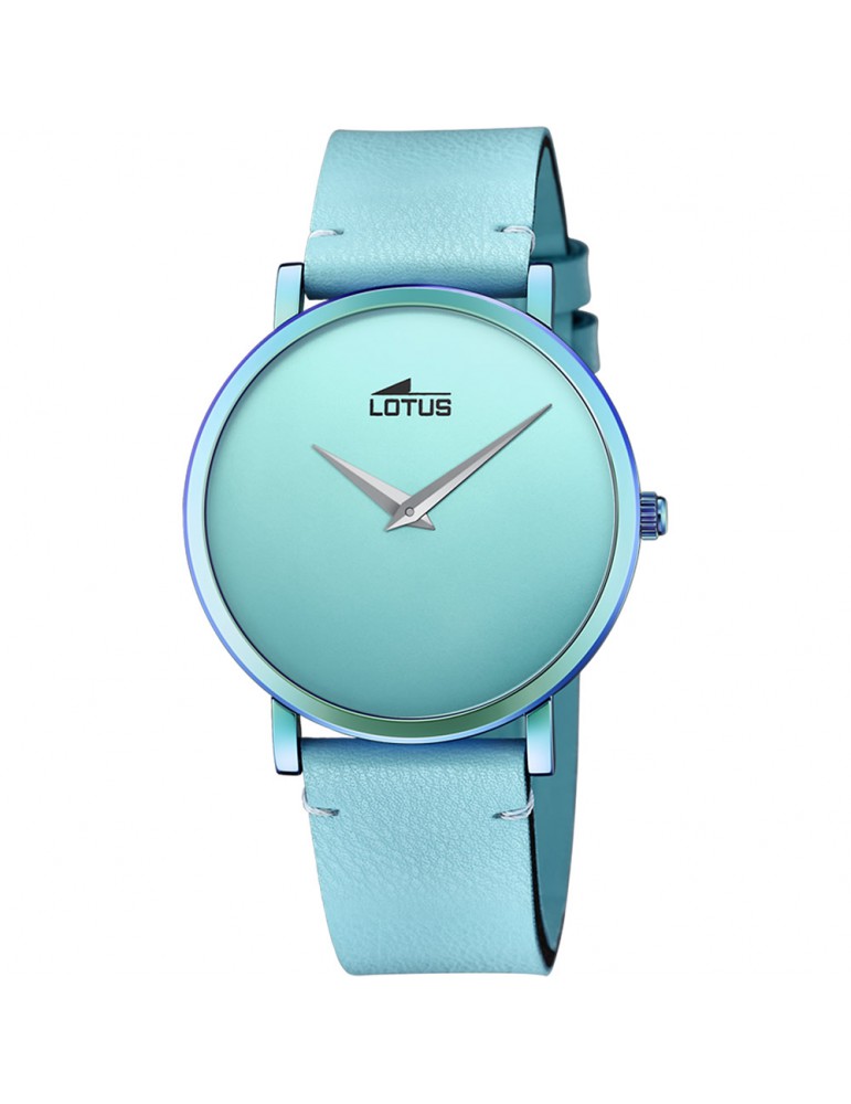 reloj lotus turquesa mujer acero