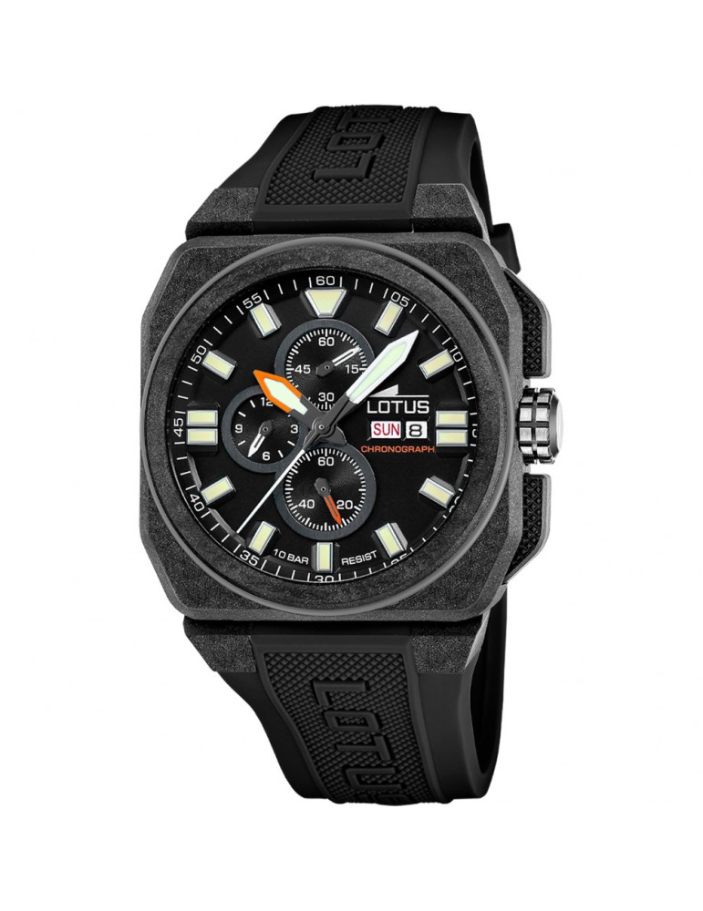 RELOJ LOTUS HOMBRE CARBONO