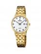 reloj festina mujer clásico dorado