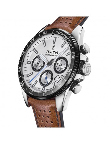 reloj festina hombre correa marrón f20561