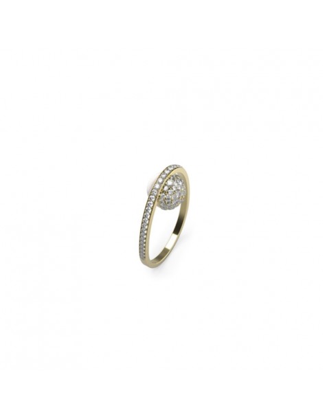 JUBR04454JWYG guess anillo perla y cristales