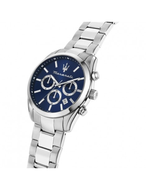 reloj acero attrazione R8853151005 acero esfera azul