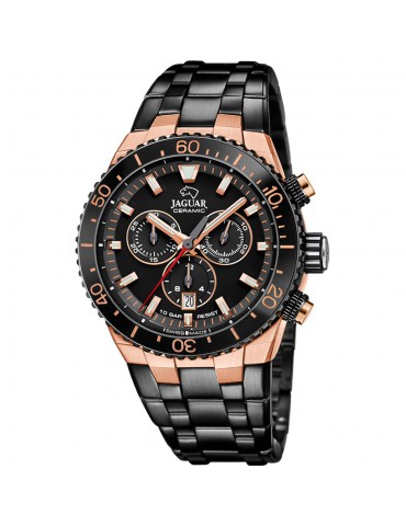 reloj jaguar hombre negro