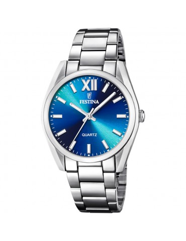 reloj festina azul mujer