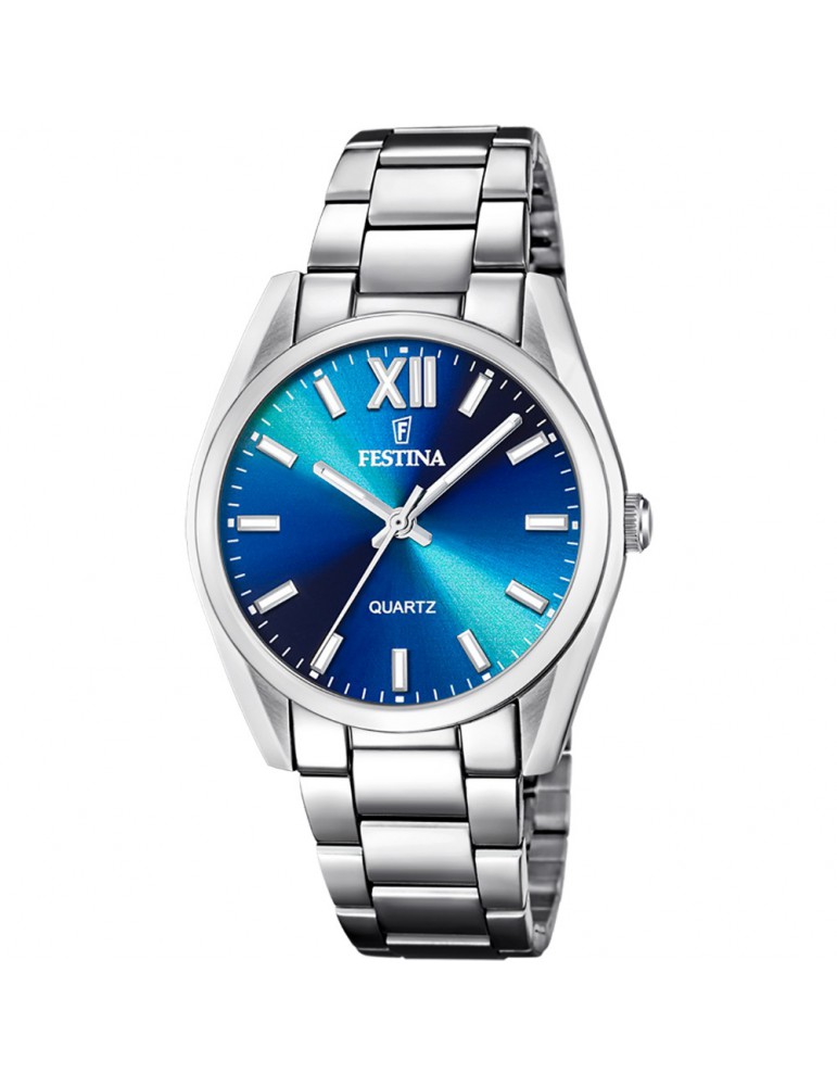 reloj festina azul mujer