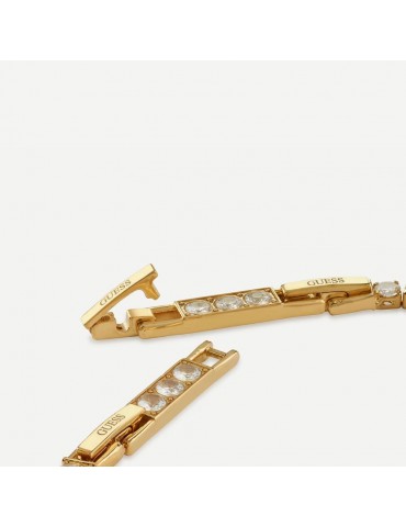 pulsera ajustable dorado guess