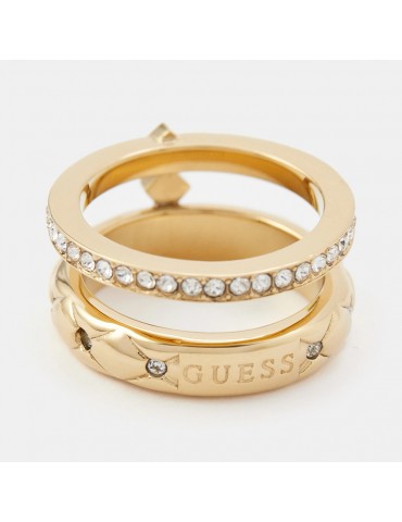 anillo guess mujer dorado