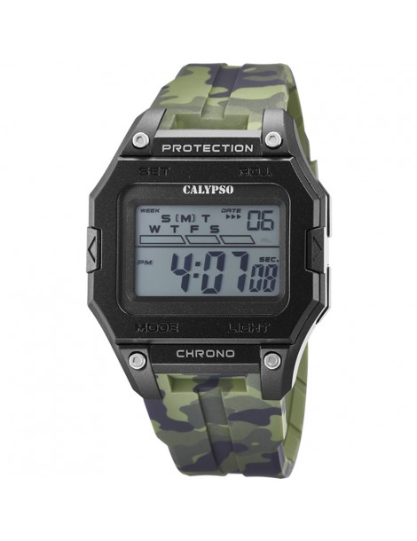 reloj digital hombre cuadrado