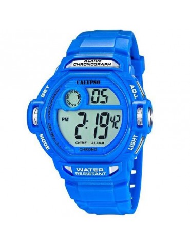 reloj calypso azul claro hombre