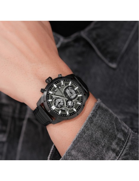 reloj hombre negro police