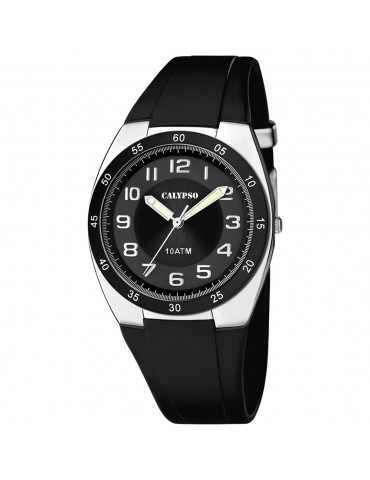 reloj calypso agujas negro