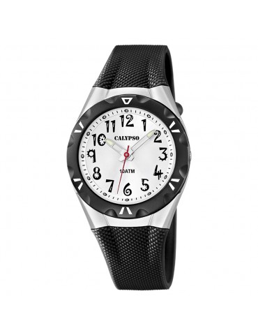 RELOJ CALYPSO NIÑO NEGRO