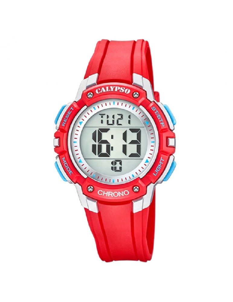 reloj calypso niño rojo