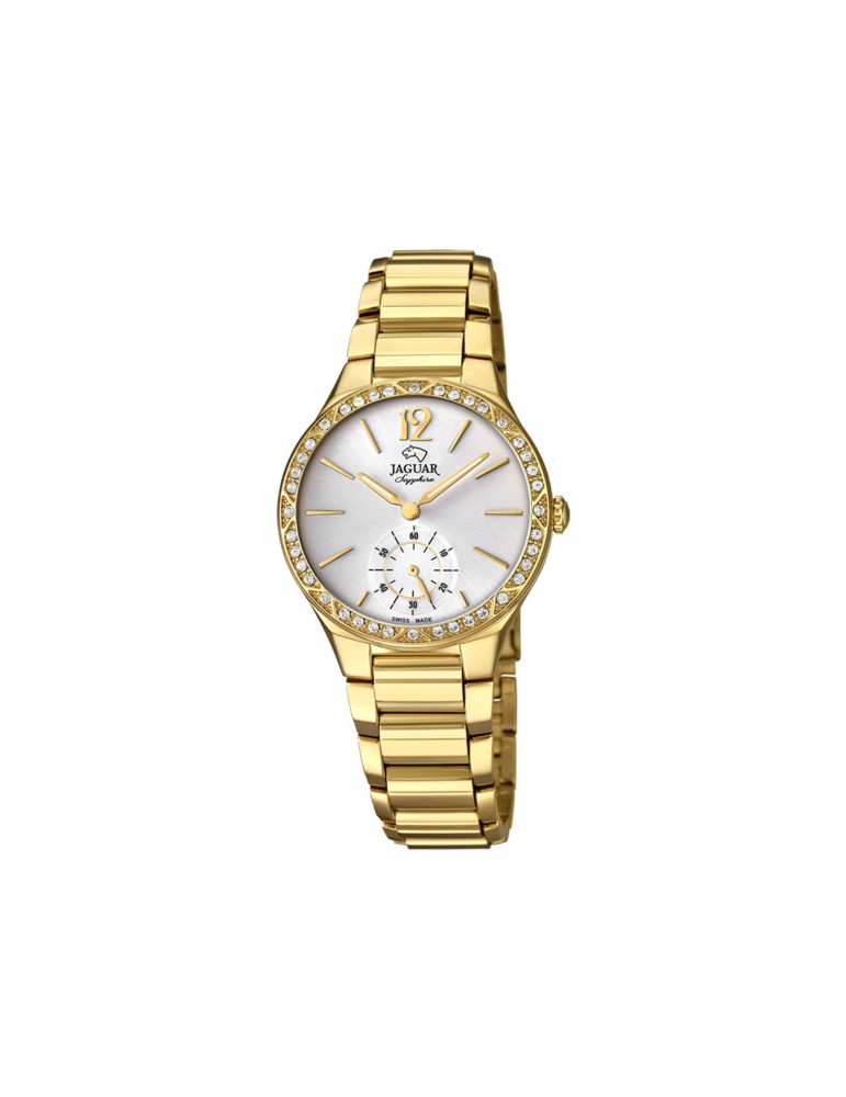 Reloj Mujer dorado Suizo Jaguar